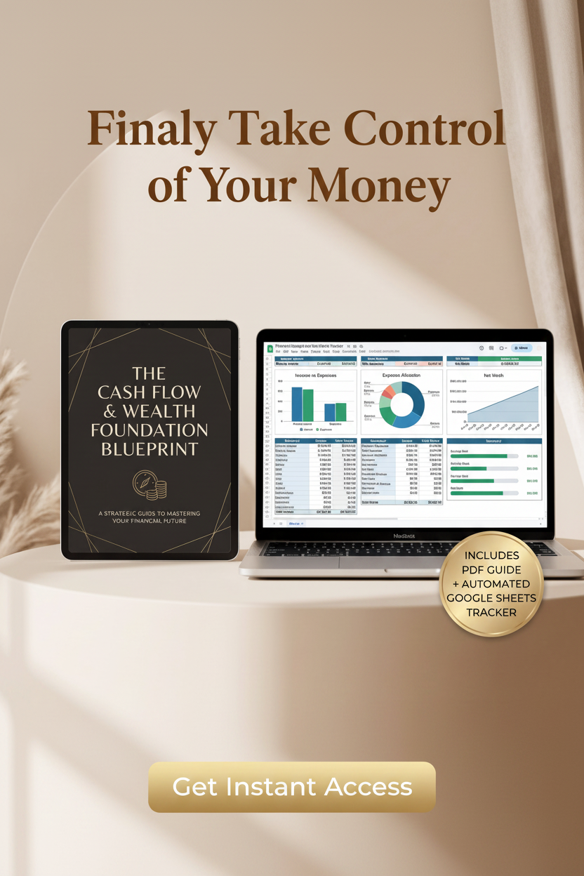 Cash Flow & Wealth Blueprint Pinterest Pin
